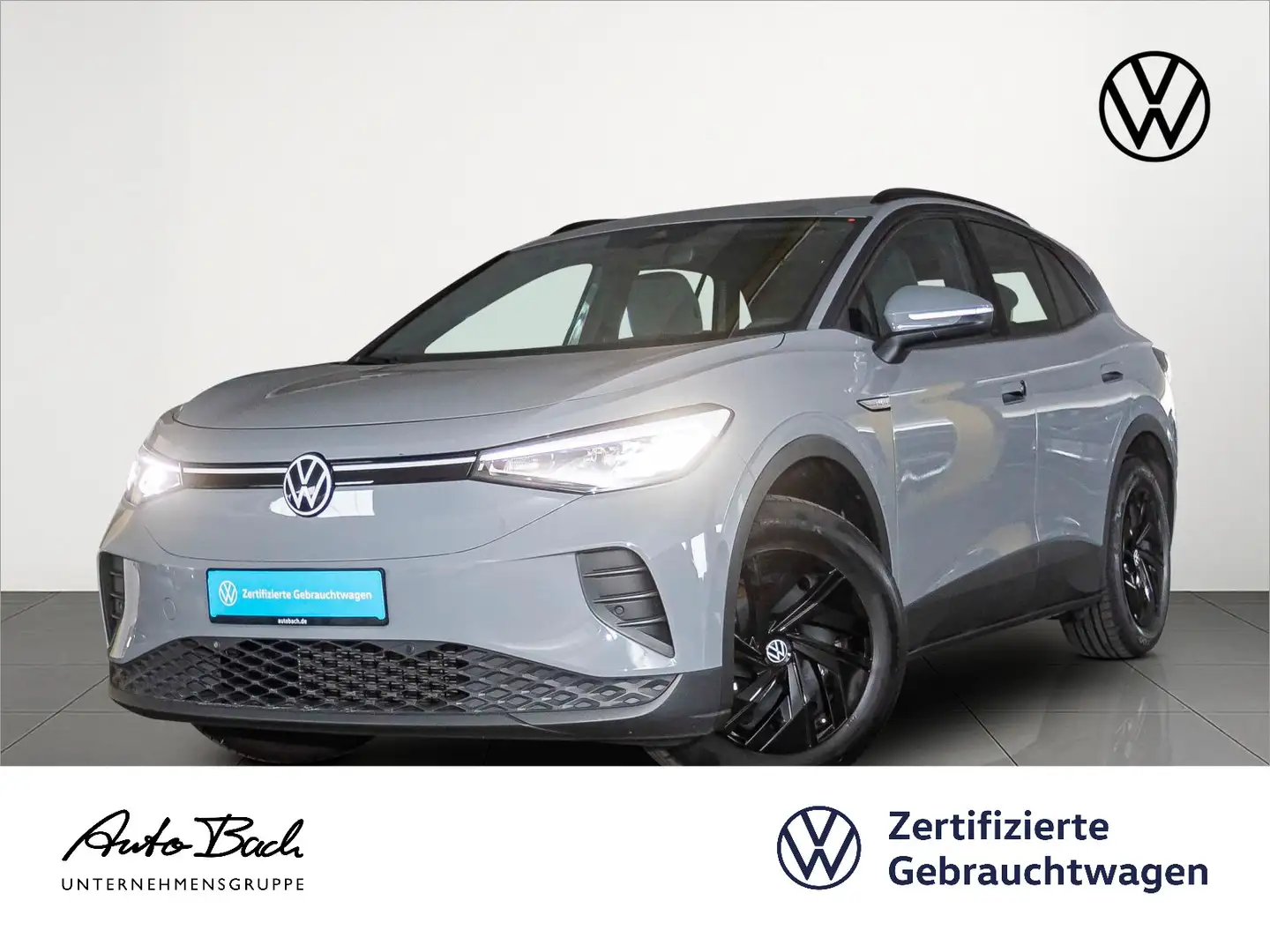 Volkswagen ID.4 Pure electric, LED, App-Connect, ACC, Telef Grau - 1