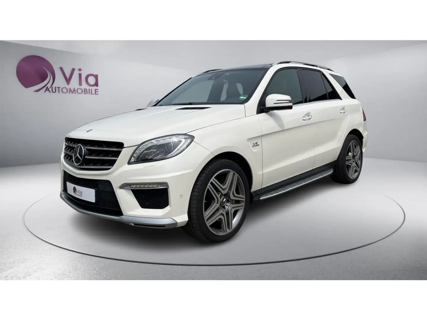 Mercedes-Benz CL 63 AMG ML 63 AMG 525 BVA 7G-Tronic - ENTRETIEN COMPLET / TOIT OUVRANT Blanc - 1