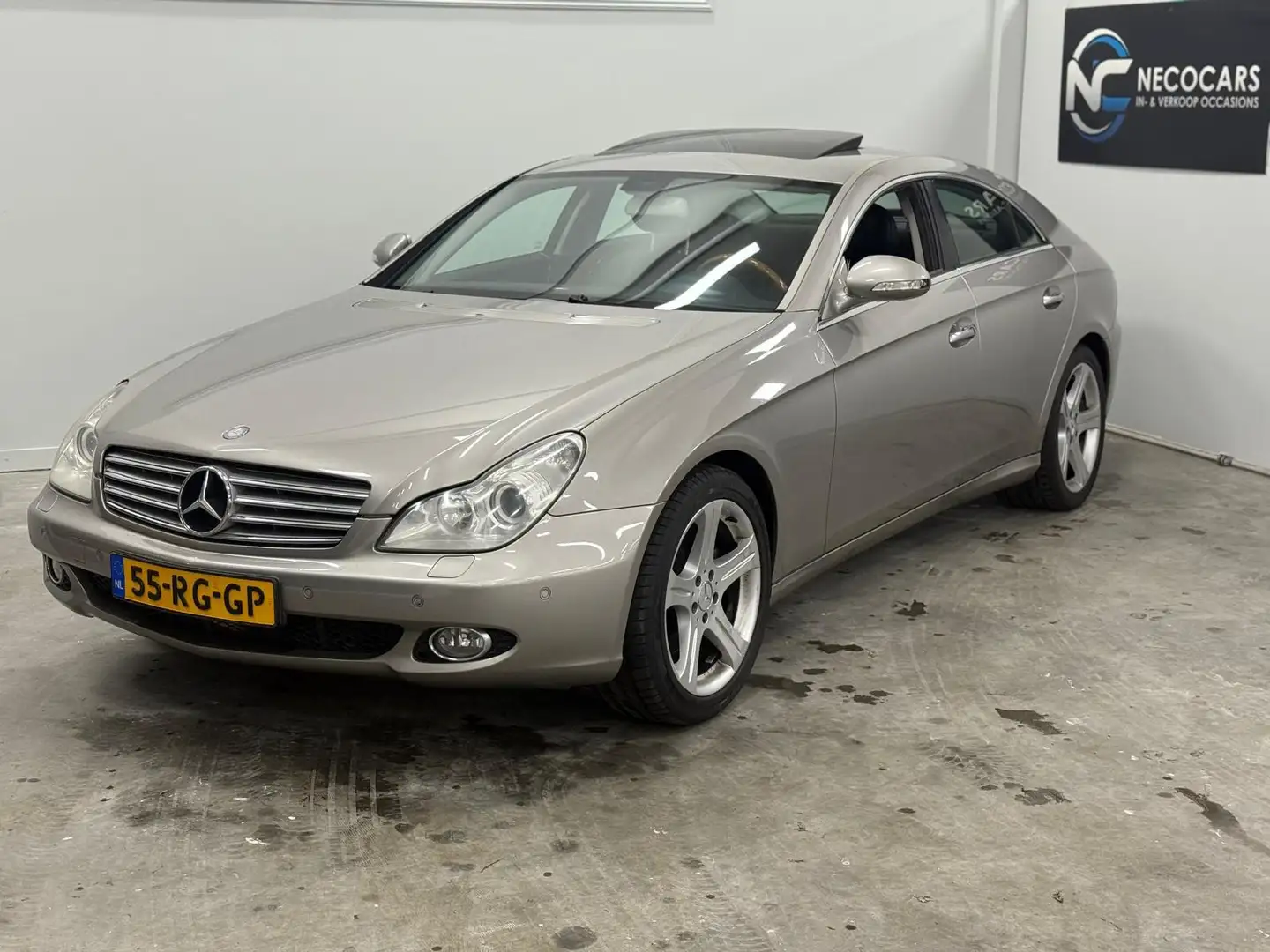 Mercedes-Benz CLS 500 SCHUIFKANTELDAK / VOLLEDIG ONDERHOUDEN / NAP Gris - 2