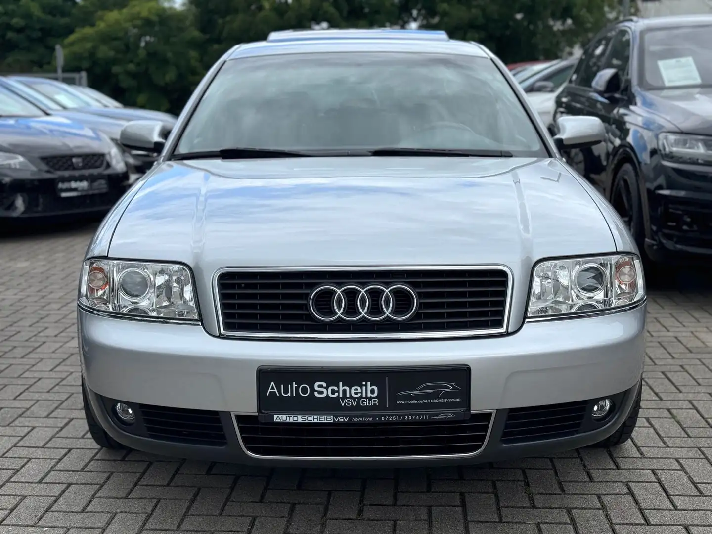 Audi A6 2.4 Lim.*1.Hand*nur 87.100km*GSD*Schalter! Silber - 2
