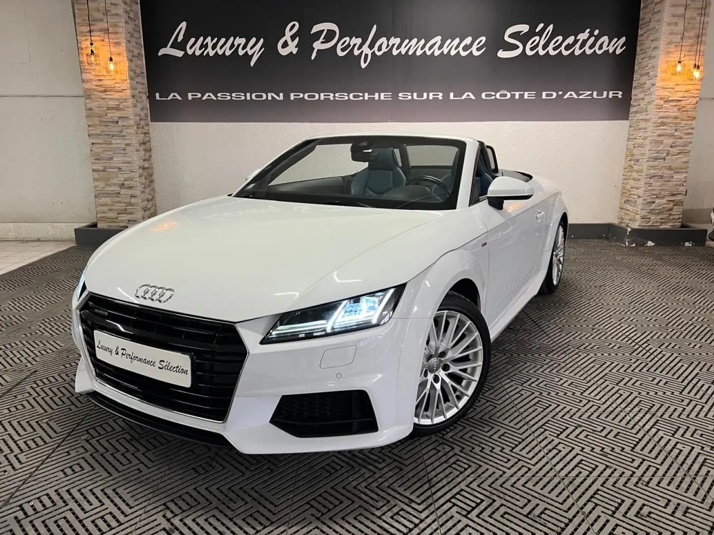 Audi TT Roadster Quattro 2.0 TFSI 230ch S-line Bianco - 1