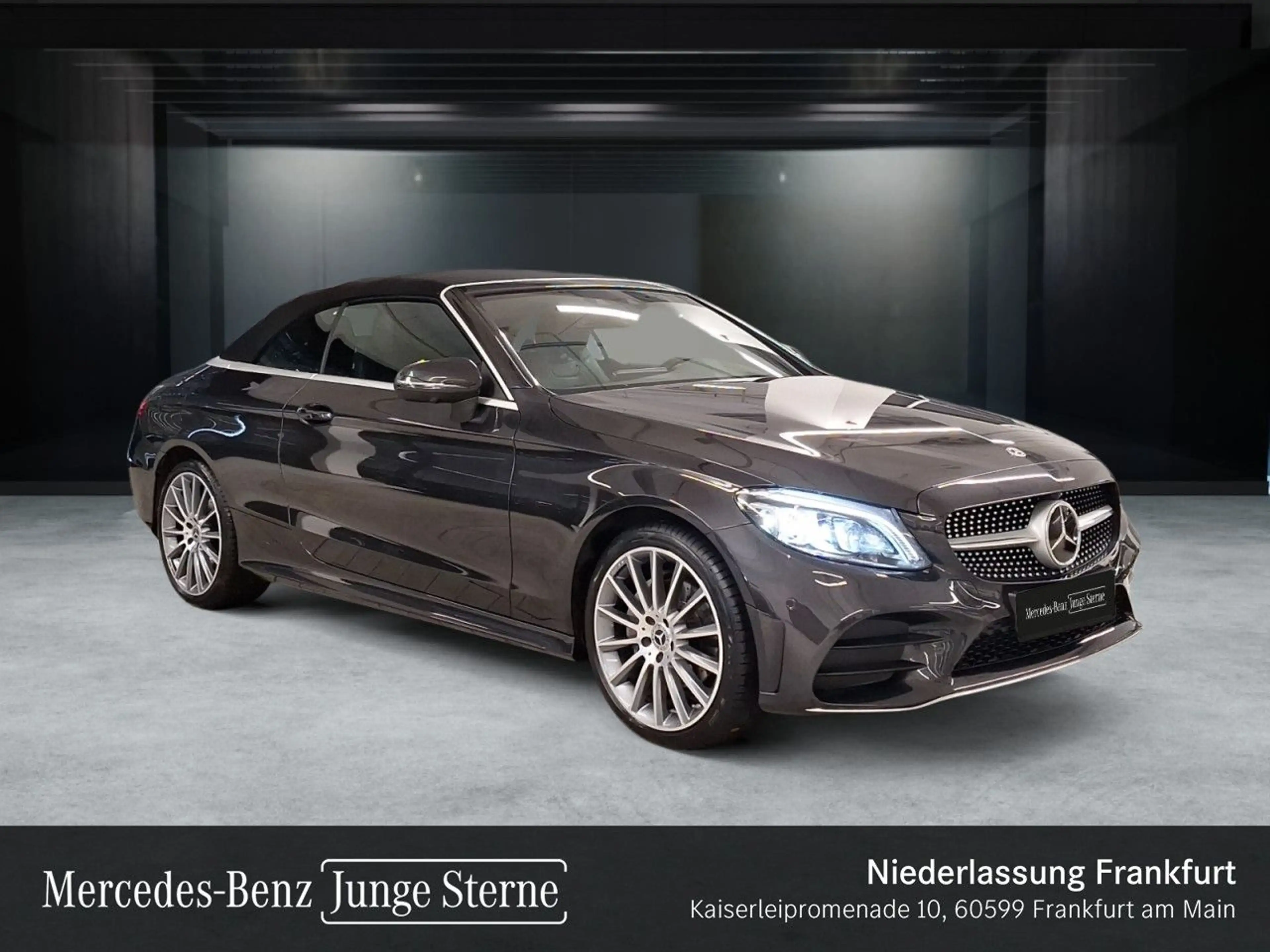 Mercedes-Benz C 220 d Cabrio 4M AMG+360+MULTIBEAM+FAHRASS+19"+9G — photo 2