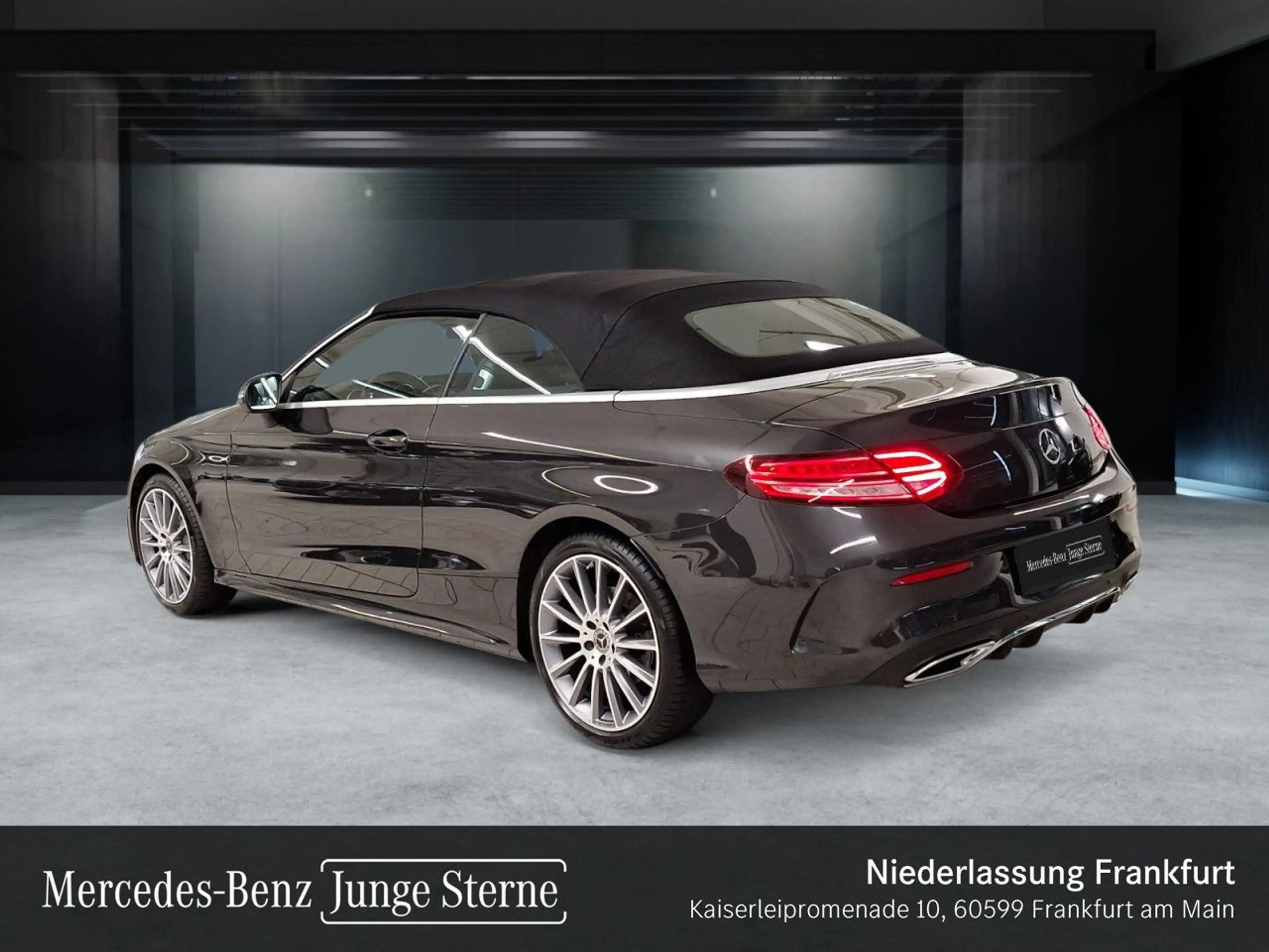 Mercedes-Benz C 220 d Cabrio 4M AMG+360+MULTIBEAM+FAHRASS+19"+9G — photo 8