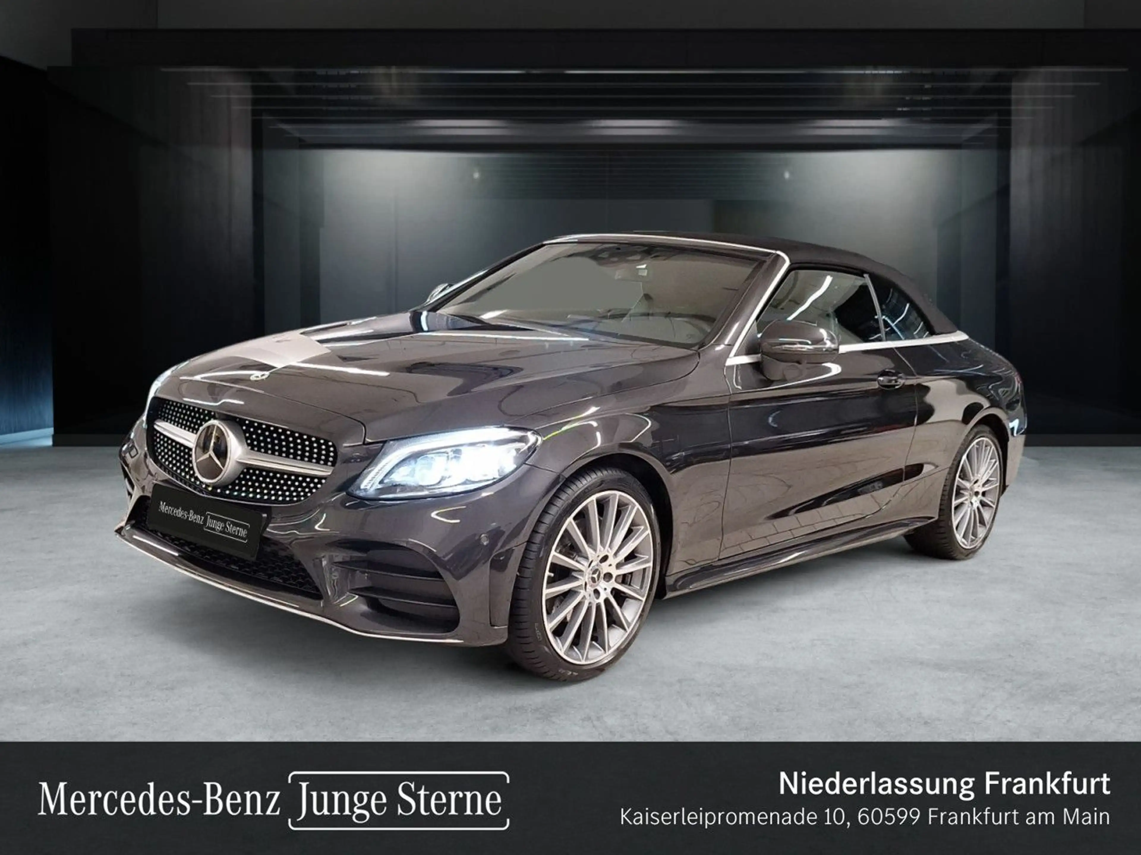 Mercedes-Benz C 220 d Cabrio 4M AMG+360+MULTIBEAM+FAHRASS+19"+9G — photo 9