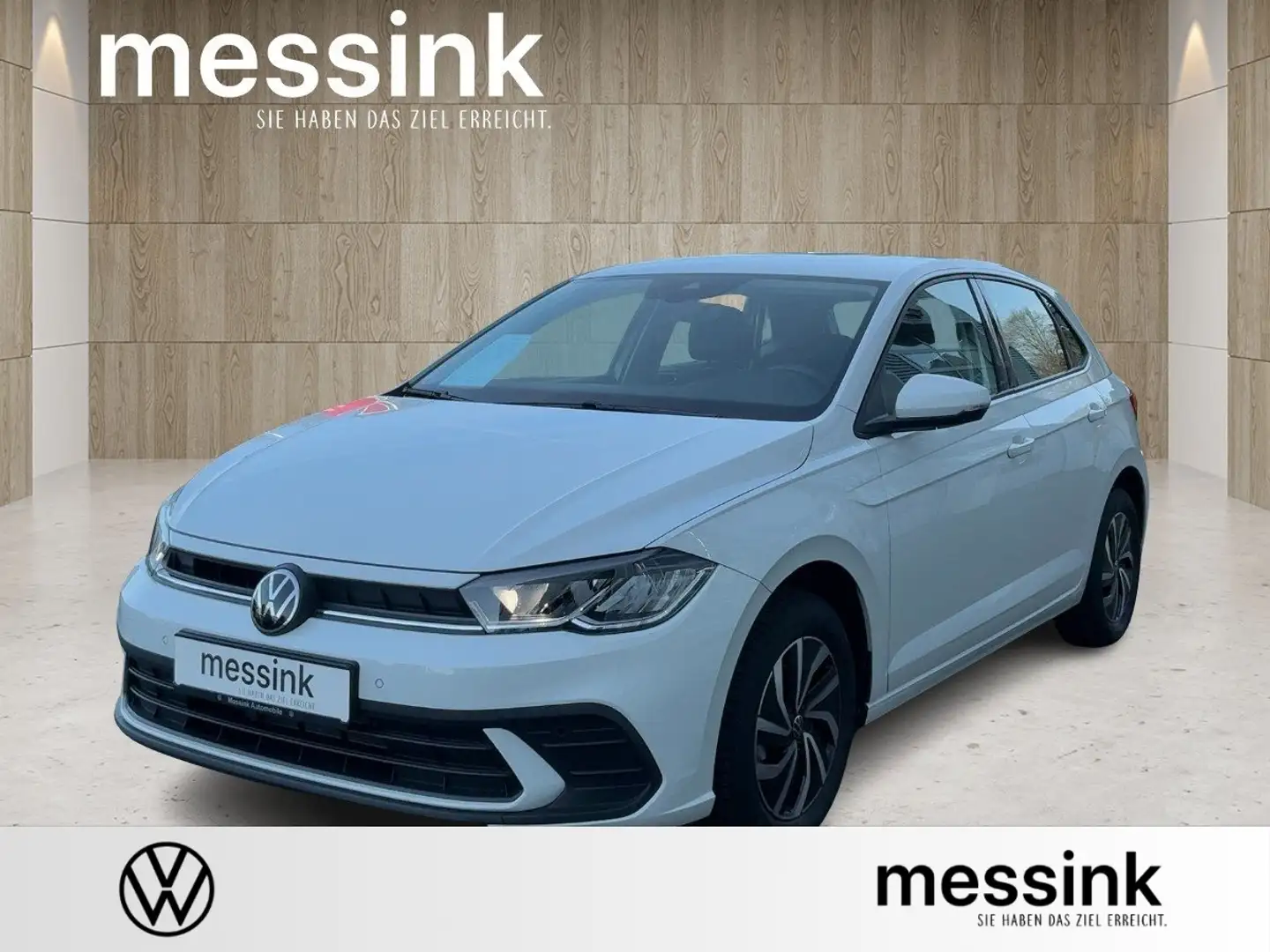 Volkswagen Polo Life 1.0 AppConn*SHZ*Alu*Climatronic*PDC* Weiß - 1