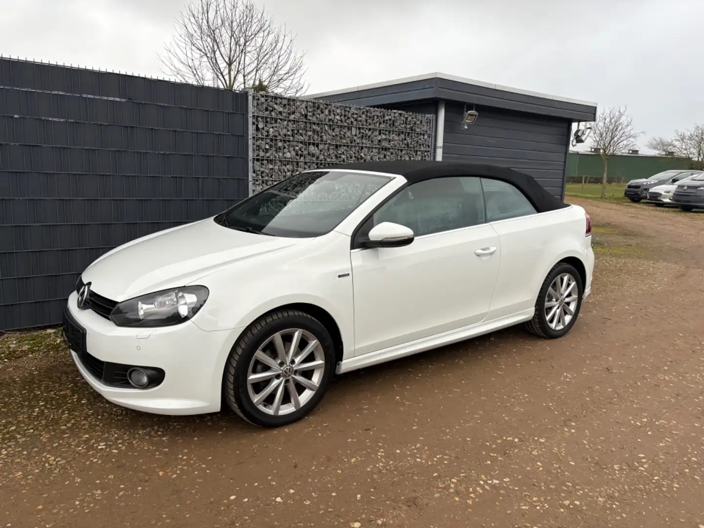 Volkswagen Golf Cabriolet 1.4 TSI Lounge BMT Alb - 1