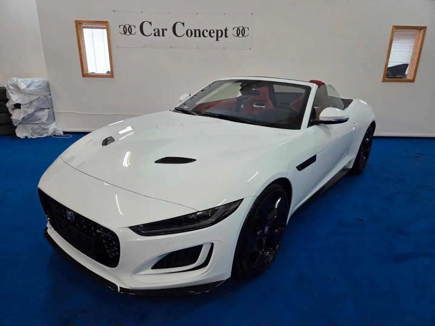 Jaguar F-Type F-TYPE 5.0 Cabrio R-Dynamic *neuwertig* Blanc - 1