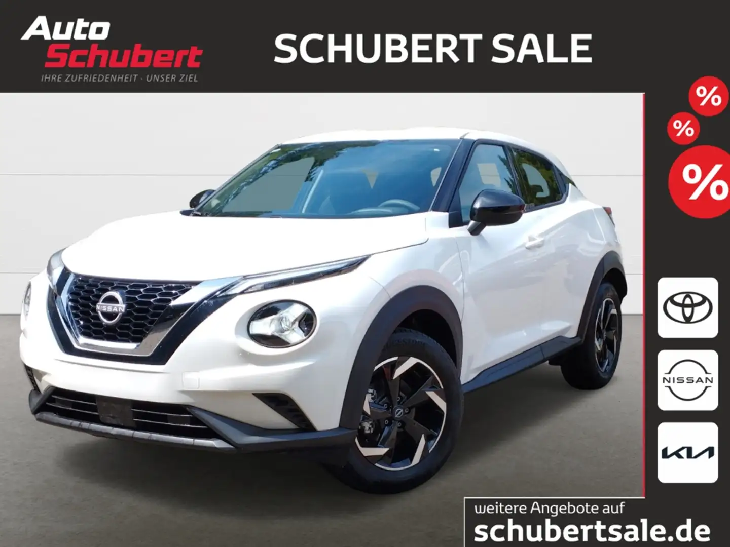Nissan Juke 1.0 DIG-T N-STYLE LED DAB Spurhalteass. Fernlichta Weiß - 1