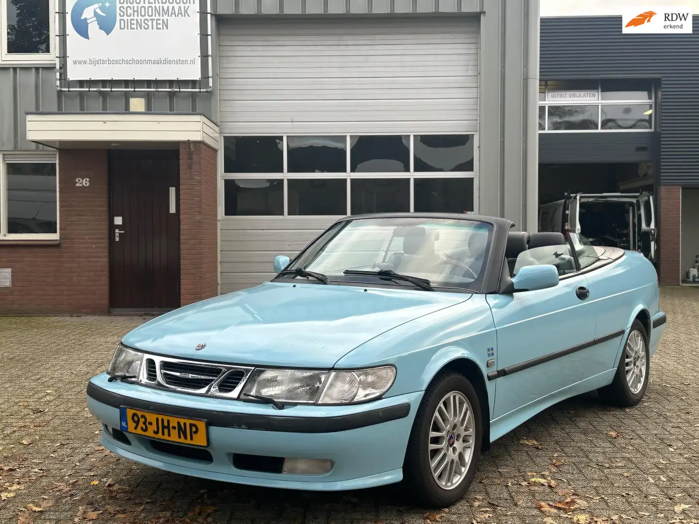 Saab 9-3 Cabrio 2.0t S Blauw - 1