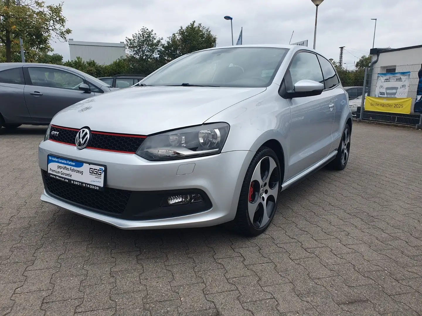 Volkswagen Polo 1.4 TSI DSG GTI GARANTIE KLIMA PDC ALU Plateado - 1