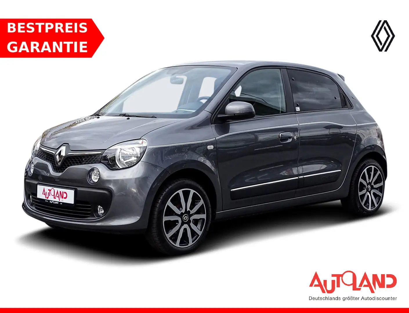 Renault Twingo 0.9 TCE Intens Sitzheizung Klima DAB USB Gris - 1