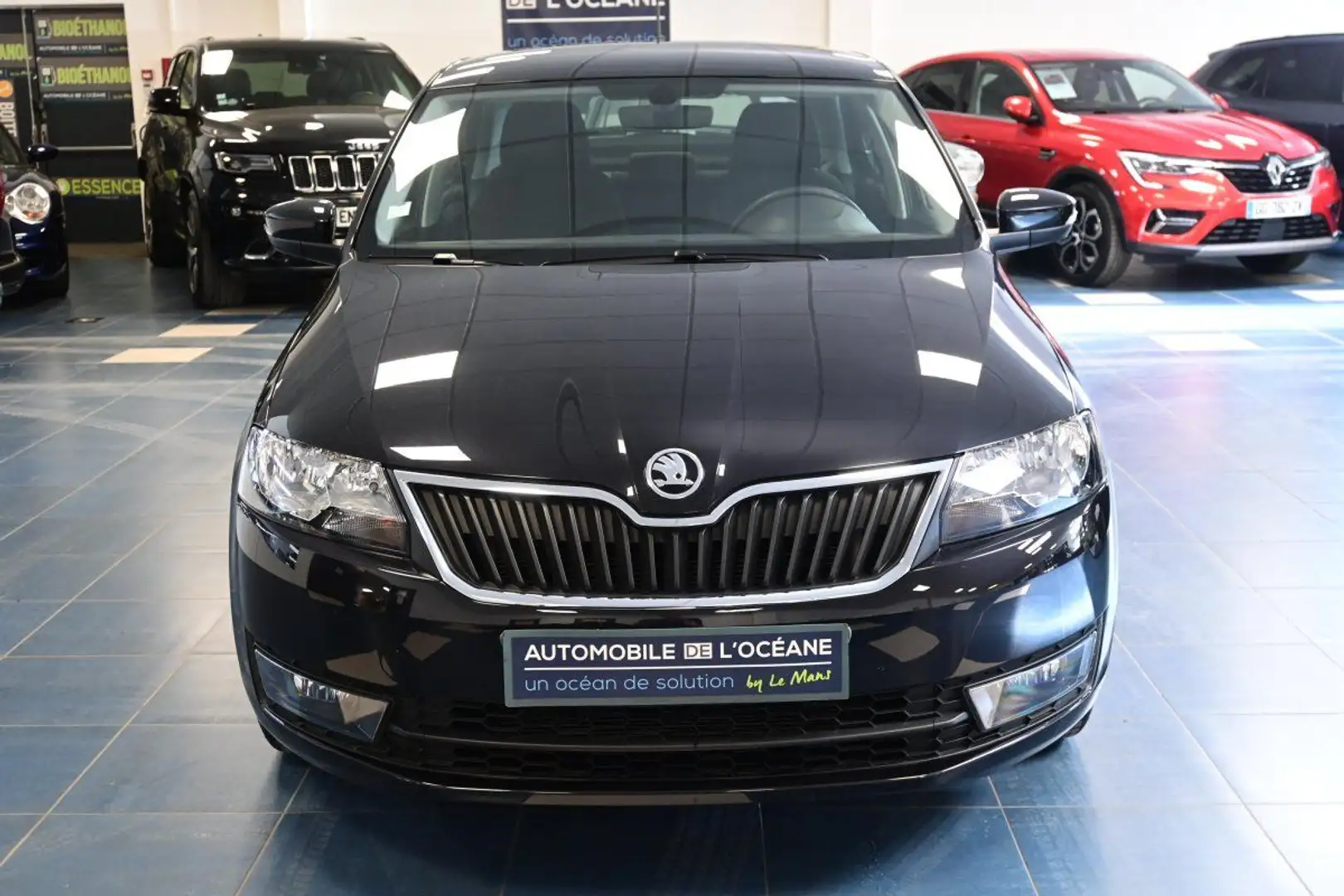 Skoda Rapid/Spaceback 1.6 TDI 116 ch CR FAP Green Tec Edition Tour de Fr Noir - 2