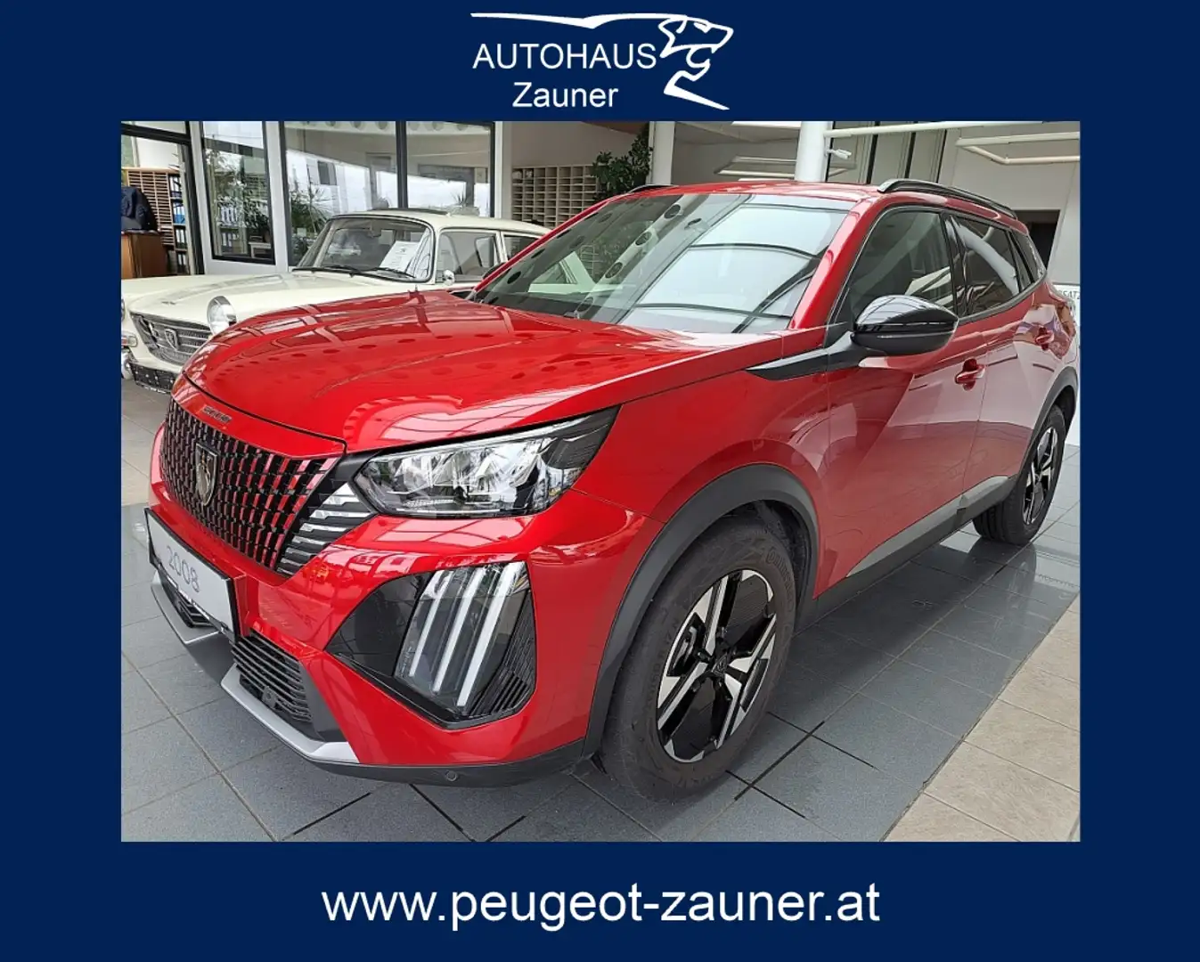 Peugeot 2008 PureTech 100 S&S Allure 6-Gang-Manuell Rouge - 1
