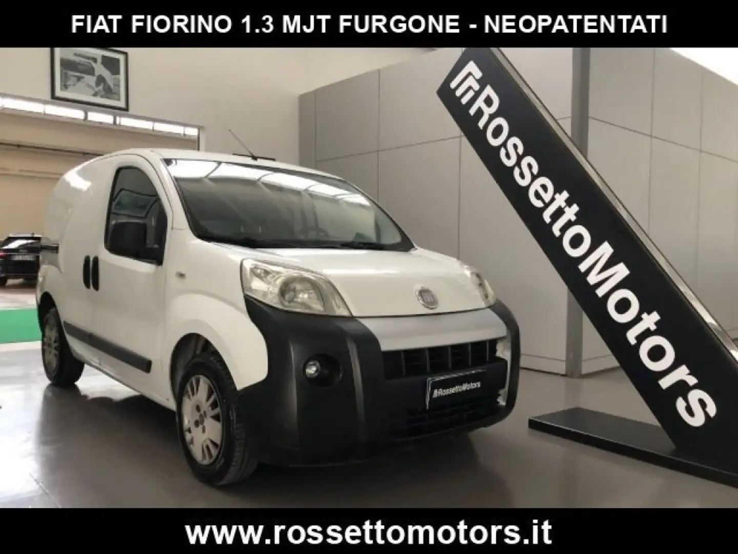 Fiat Fiorino 1.3MJT 75CV Furgone-NEOPATENTATI Fehér - 1