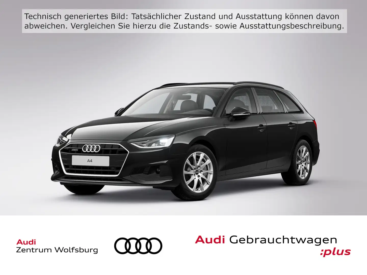 Audi A4 40 TDI S-tronic quattro Tempo/Einparkhi Noir - 1