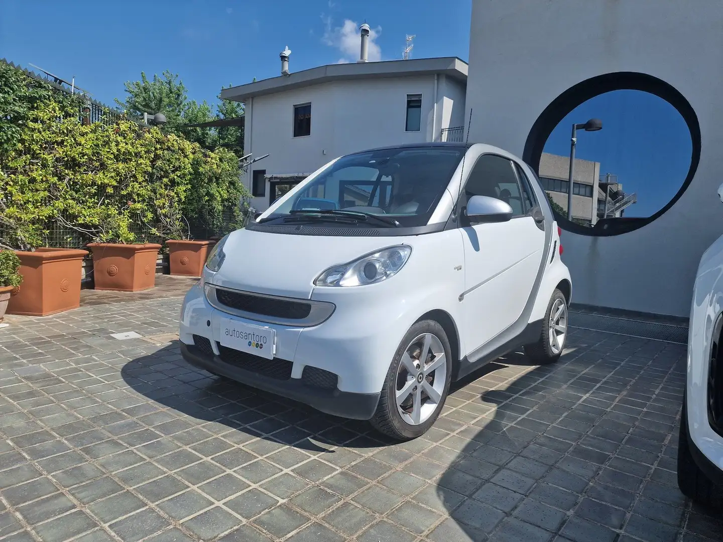 smart forTwo 1.0 mhd Pure 61cv Wit - 1