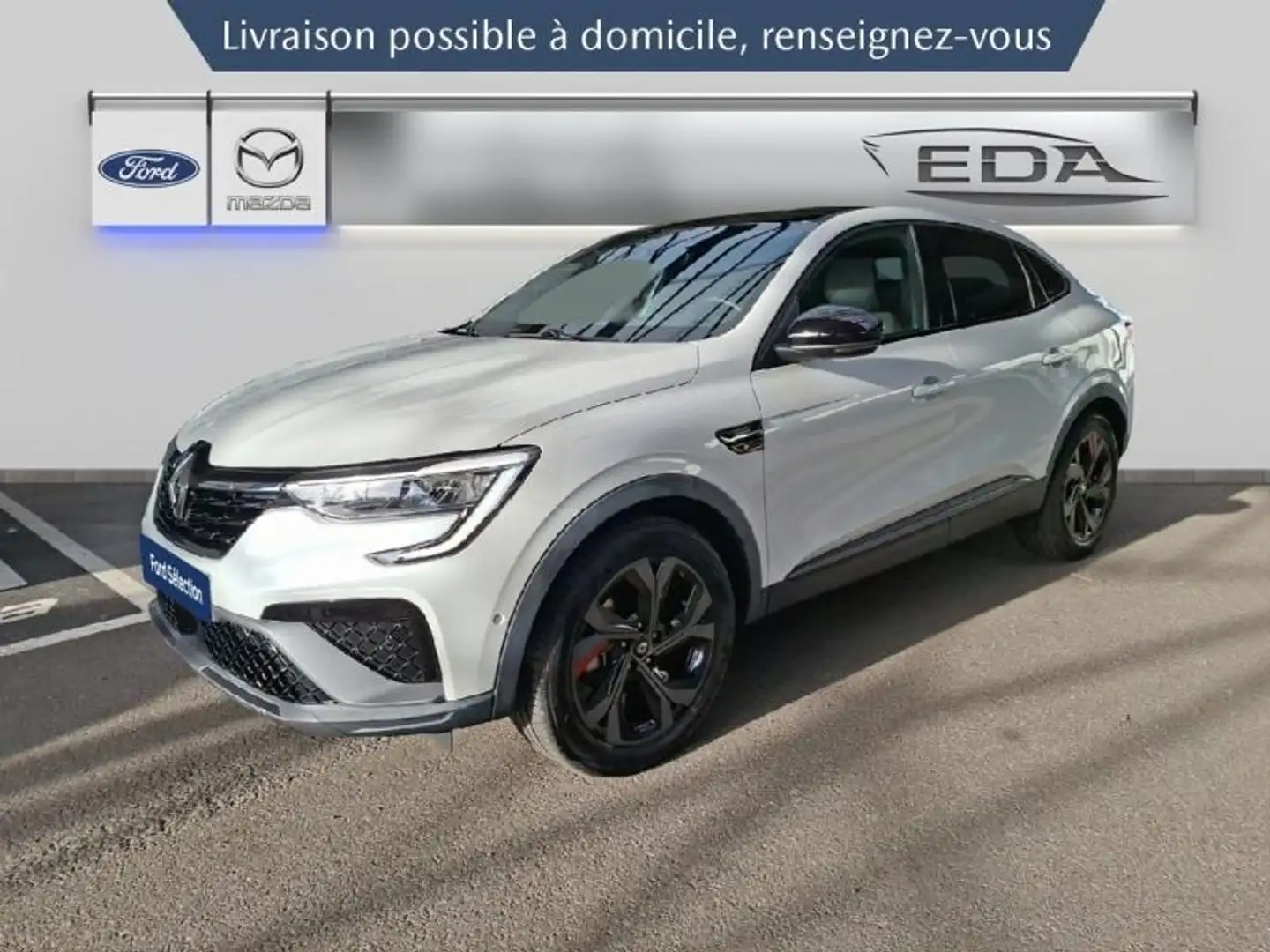 Renault Arkana 1.6 E-Tech hybride 145ch RS Line Fast Track Weiß - 1
