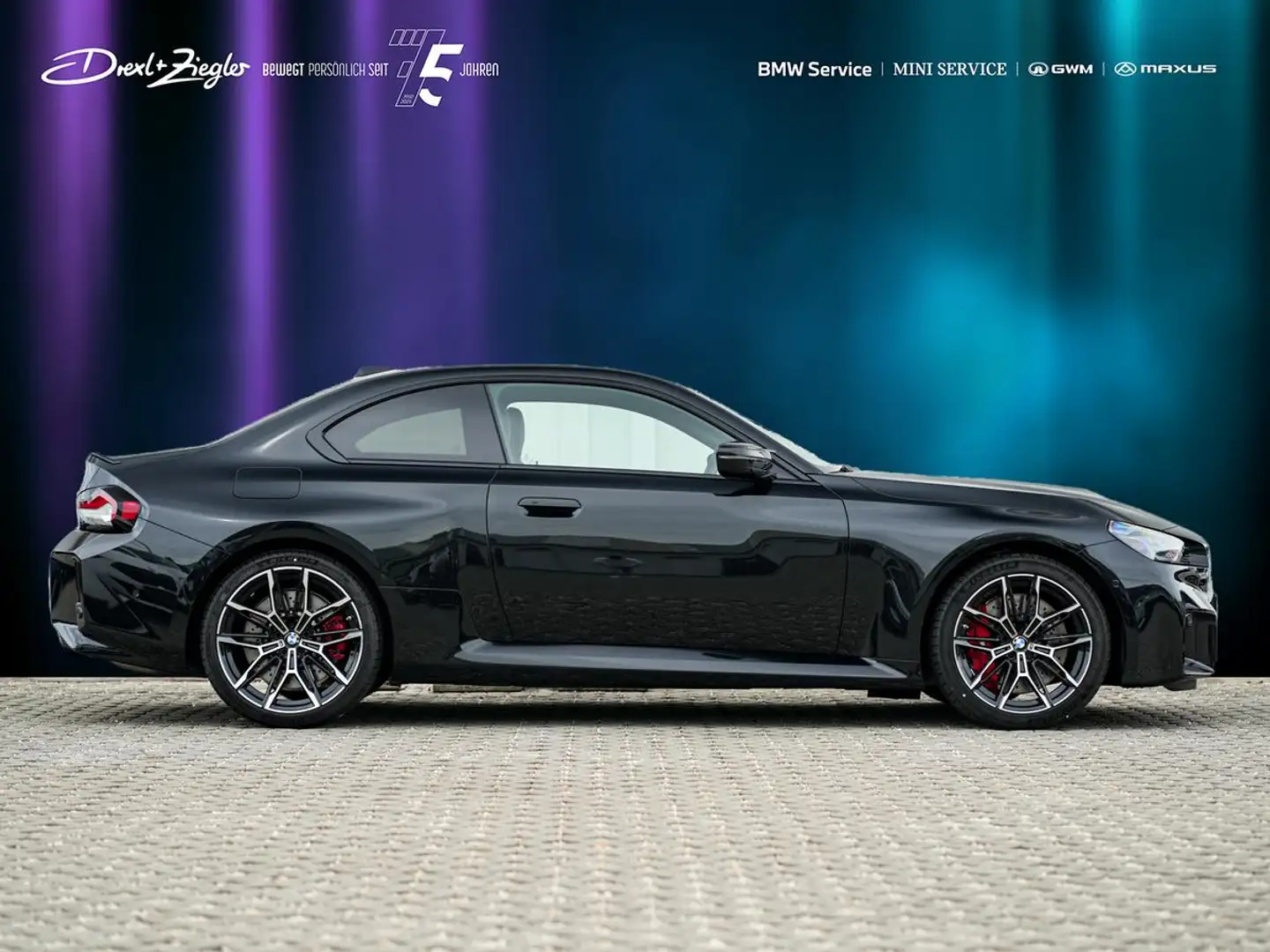 BMW M2 Coupe ACC aLED eM-Sitz MDriversP KoZg HuD H&K Schwarz - 2