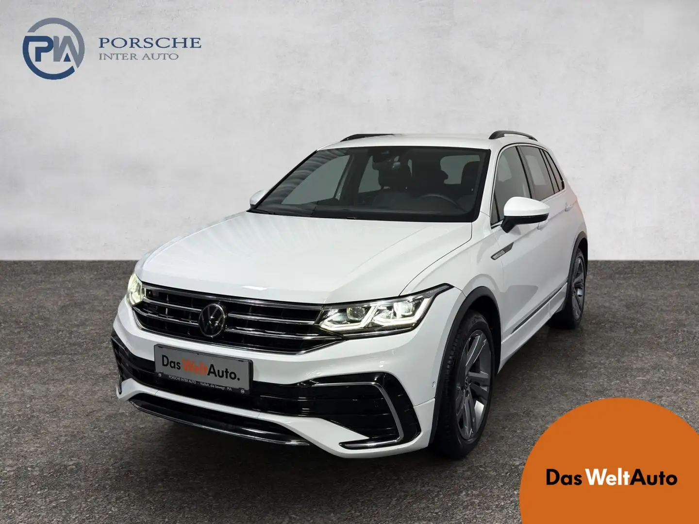 Volkswagen Tiguan R-Line TDI DSG Blanc - 1