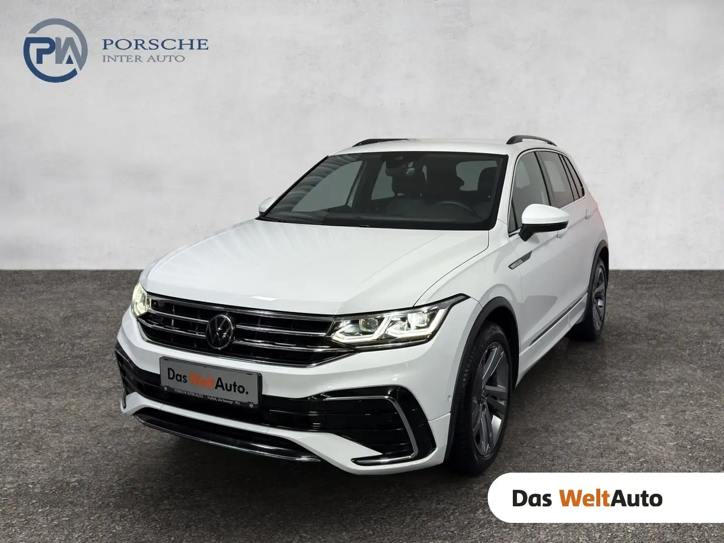 Volkswagen Tiguan R-Line TDI DSG Weiß - 1