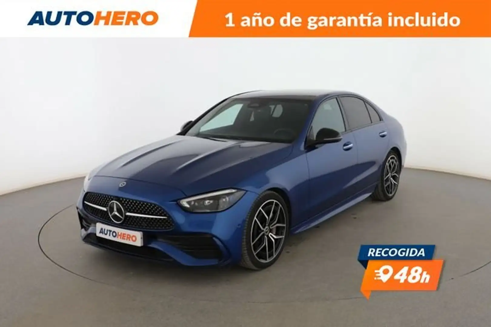 Mercedes-Benz C 300 AMG Line Bleu - 1