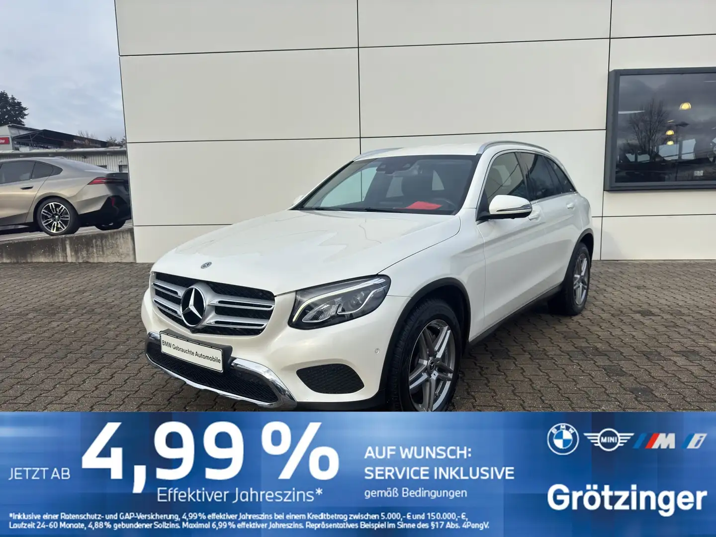 Mercedes-Benz 220 GLCd 4Matic 9G-TRONIC LED+Navi+SHZ+360° Weiß - 1