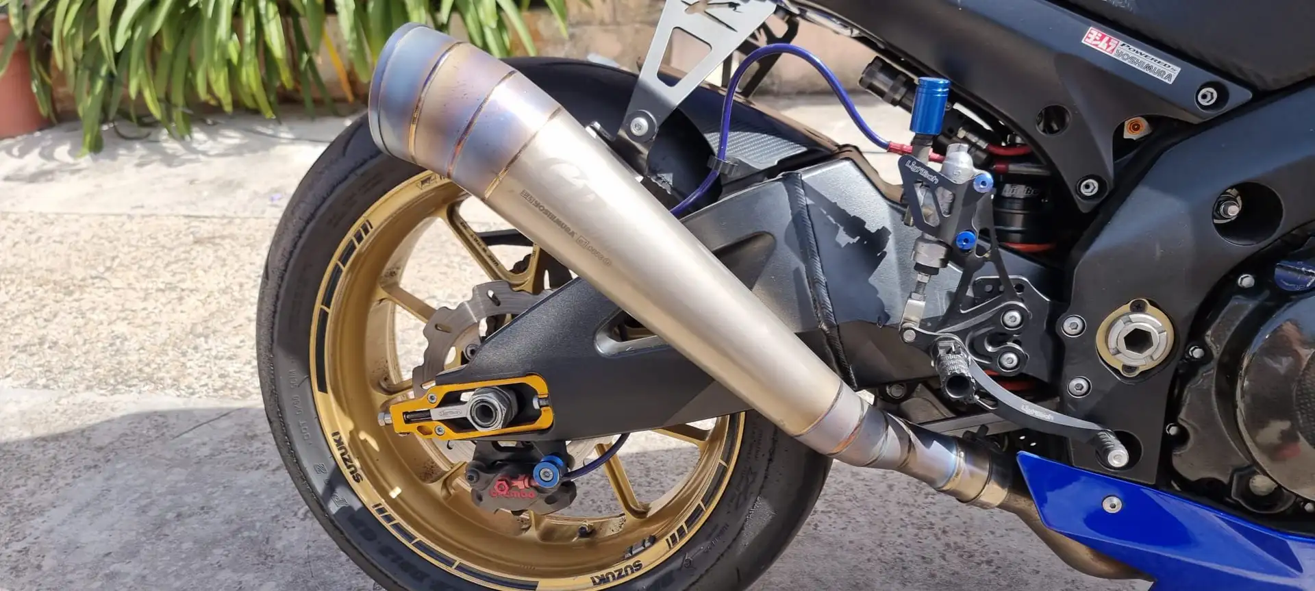 Suzuki GSX-R 1000 yoshimura Blu/Azzurro - 1