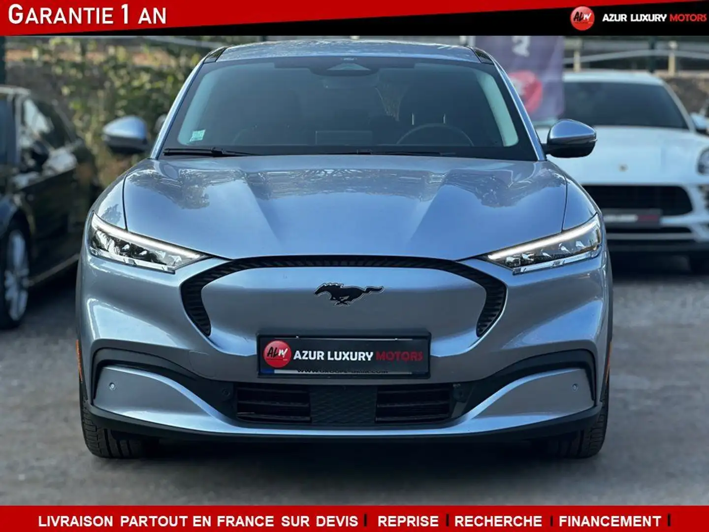 Ford Mustang Mach-E Standard Range 76kWh 269ch 7cv Gris - 2