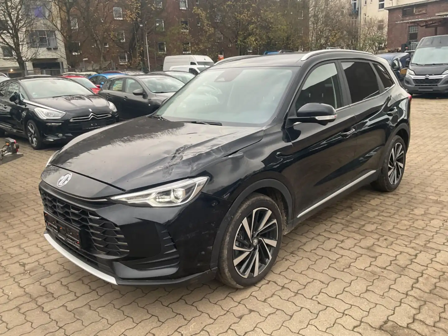 MG ZS 1.5 Hybrid+ 145 kW Luxury TÜV 07.2028 Nero - 1