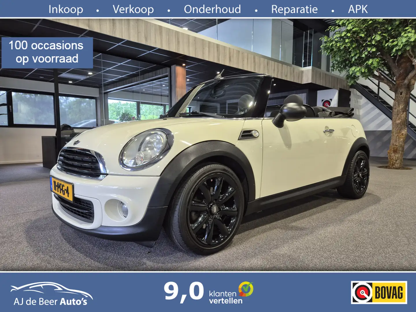 MINI One Cabrio Mini 1.6 Pepper Airco | Sensoren | Audio | 17" | W - 1