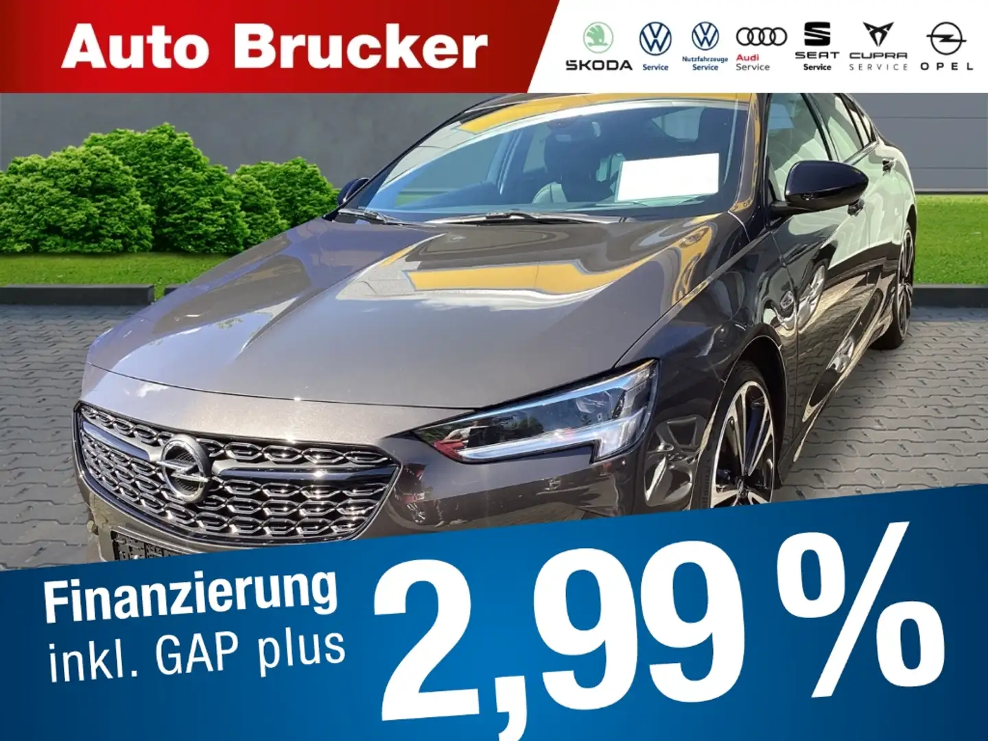 Opel Insignia B Grand Sport GS Line Plus 4x4 2.0 CDTI+Navi+Leder Braun - 1