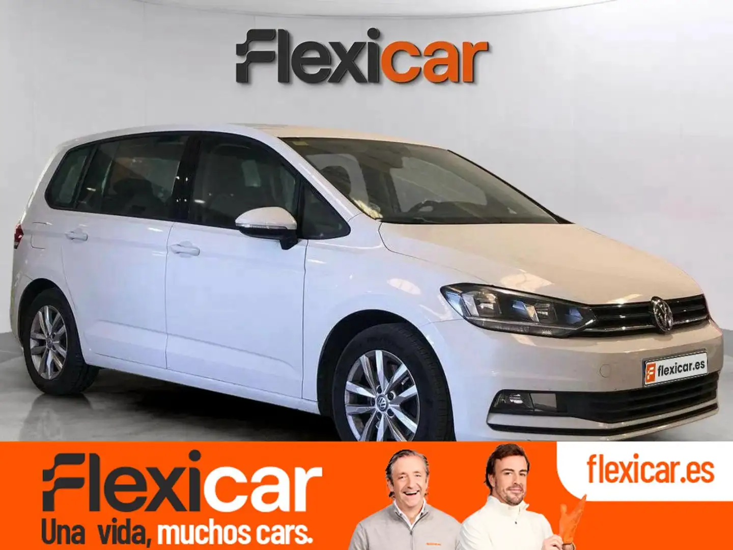 Volkswagen Touran 1.6TDI CR BMT Advance DSG 81kW Blanc - 1