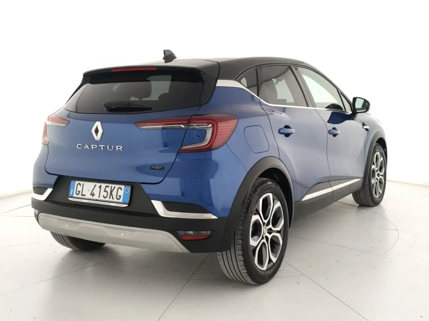 Renault Captur 1.6 E-Tech hybrid Intens 145cv auto Blu/Azzurro - 2