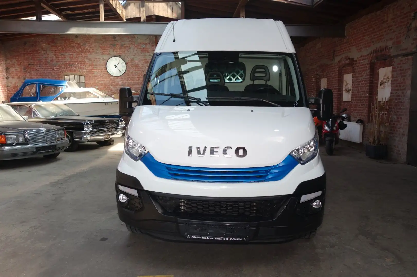 Iveco Daily Kasten 35S 3.0L Autom. CNG AHK 3,5t Klima Blanco - 2