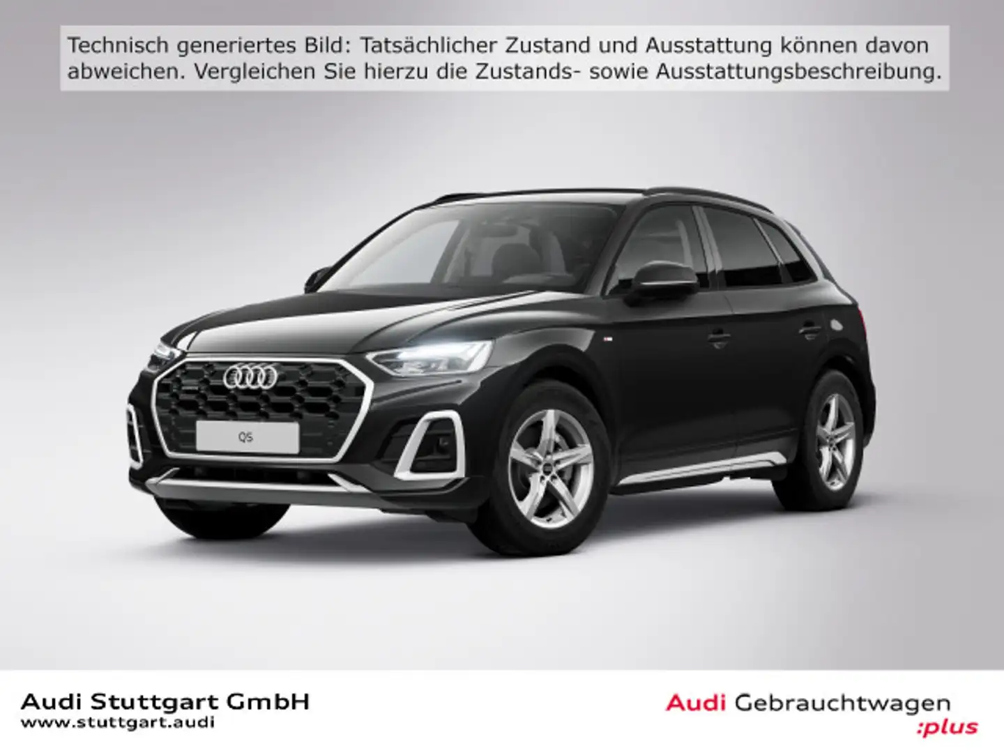 Audi Q5 40 TDI S line quattro S tronic Schwarz - 1