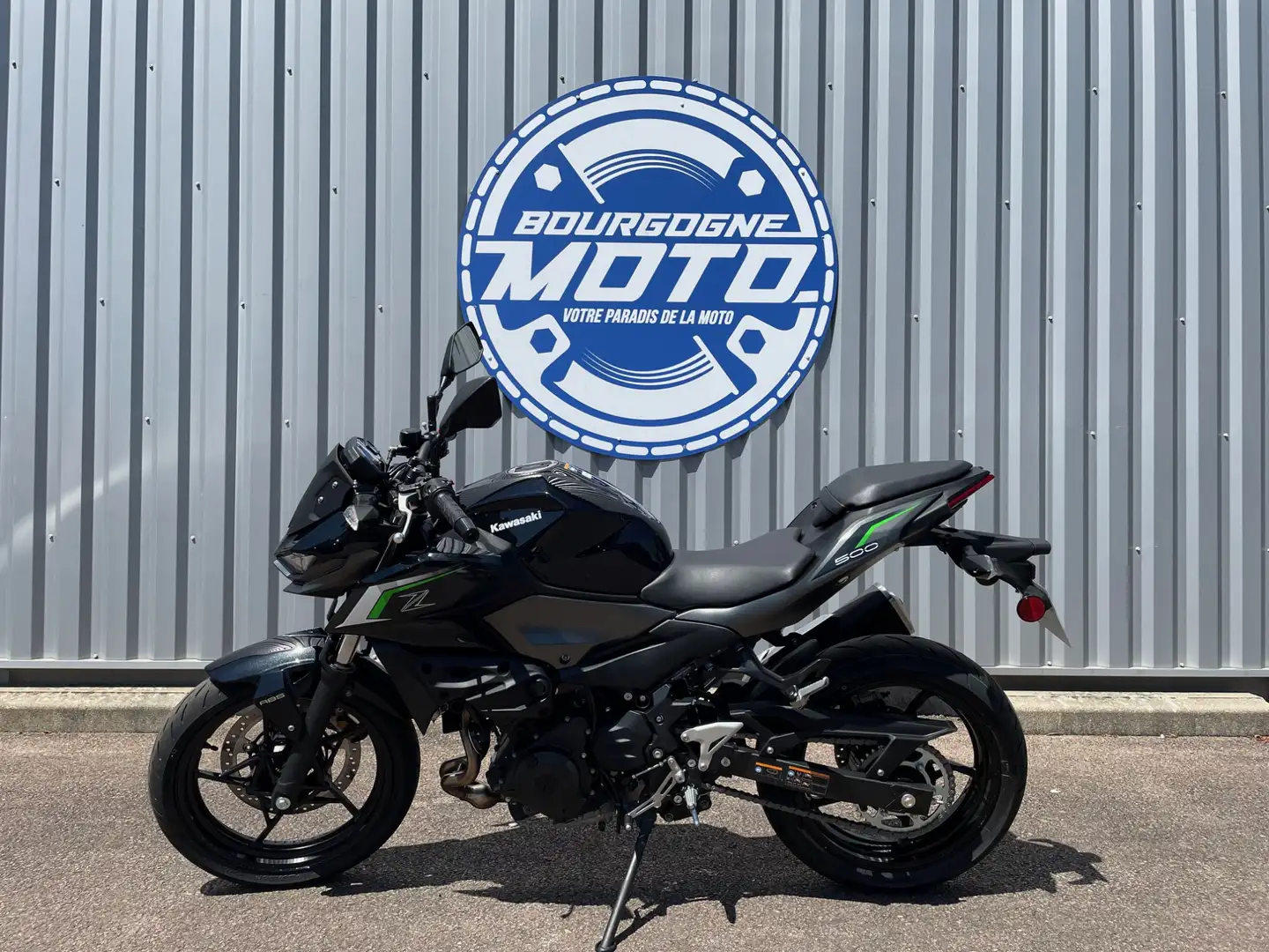 Kawasaki Z 500 Zwart - 1
