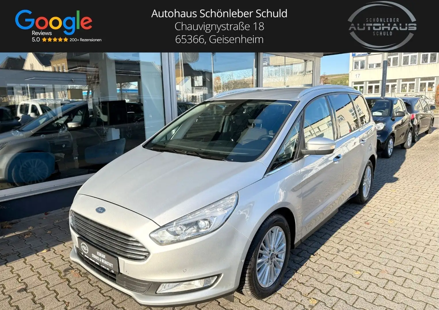 Ford Galaxy Titanium *7-SITZER*AHK*NAVI*LED*KAMERA* Zilver - 1