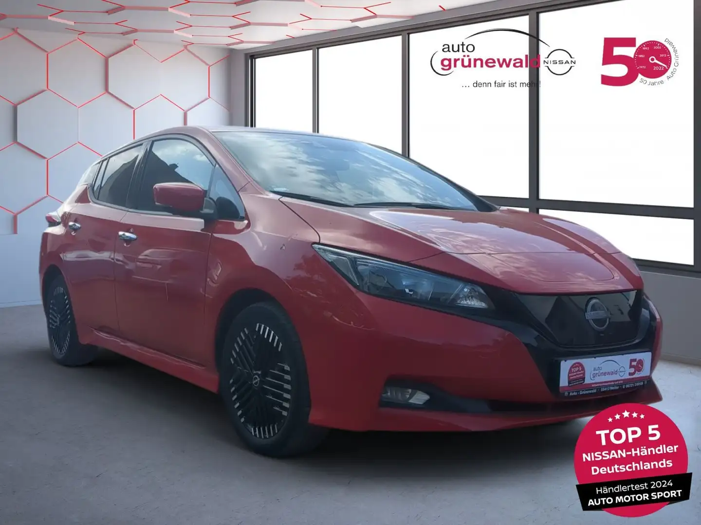 Nissan Leaf N-Connecta Rot - 2