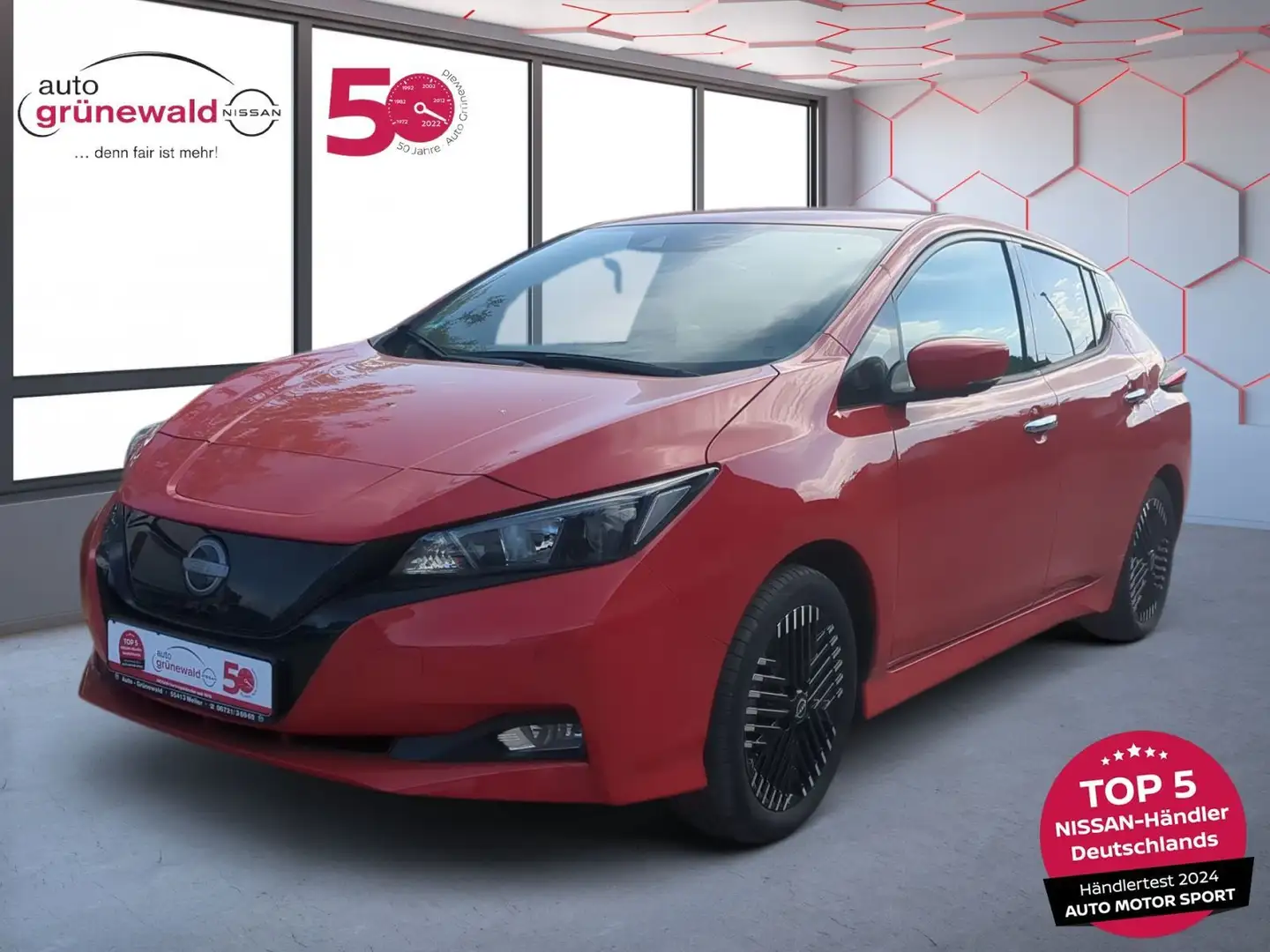 Nissan Leaf N-Connecta Rot - 1