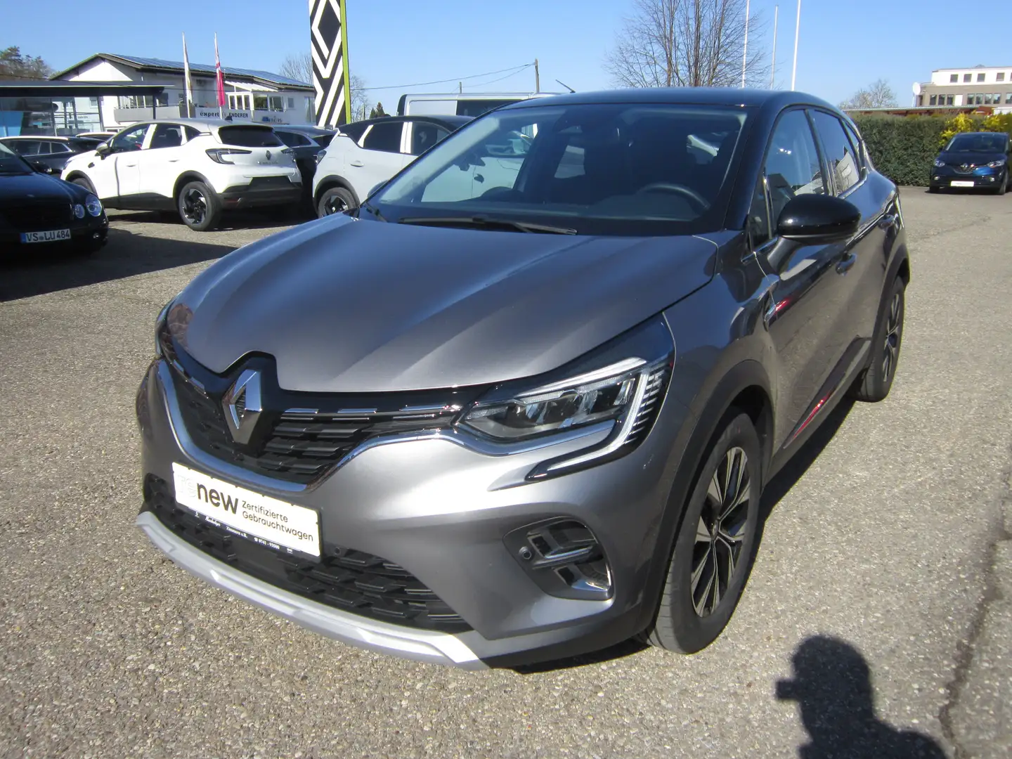 Renault Captur TCe Mild Hybrid 140 EDC GPF TECHNO, Sitzheizung, Grau - 1
