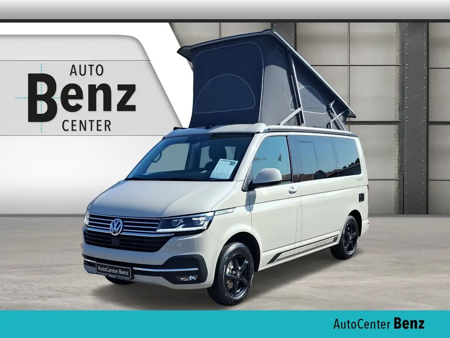 Volkswagen T6.1 California OCEAN *5J. GARANTIE*NAVI*AHK*MAR Klima Navi Grau - 1