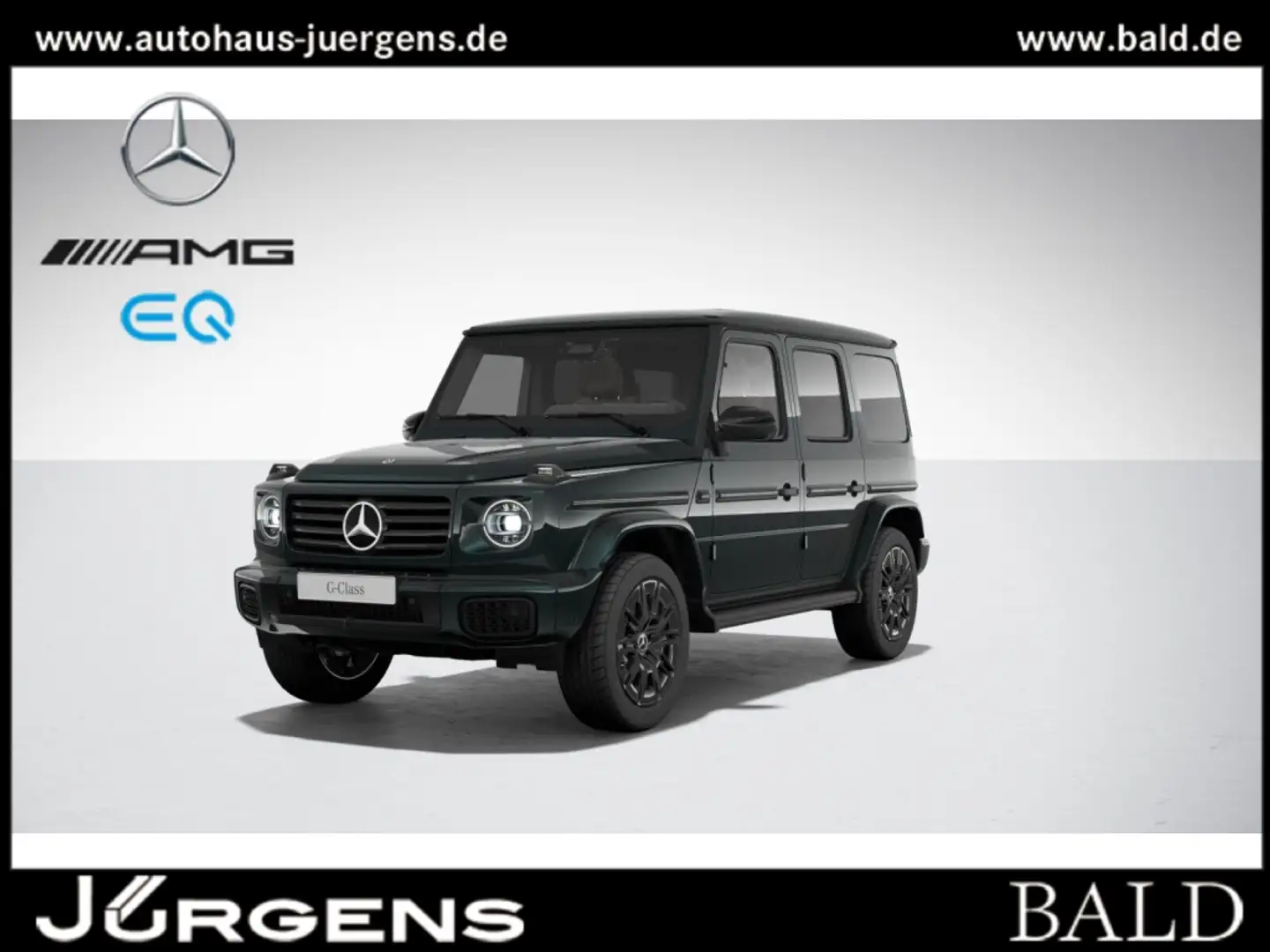 Mercedes-Benz G 500 Night+AHK+Stdhz+360+Cam+Navi+PTS Verde - 1
