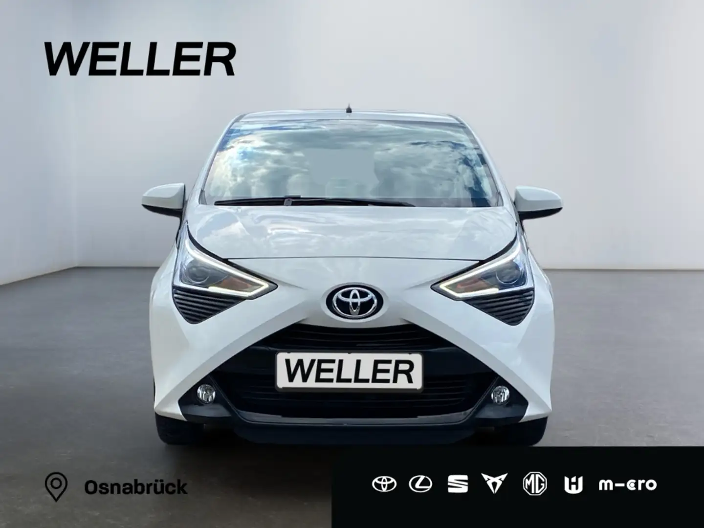 Toyota Aygo x-play Team D *Kamera*CarPlay*LMF*Klima*BT* Blanc - 2