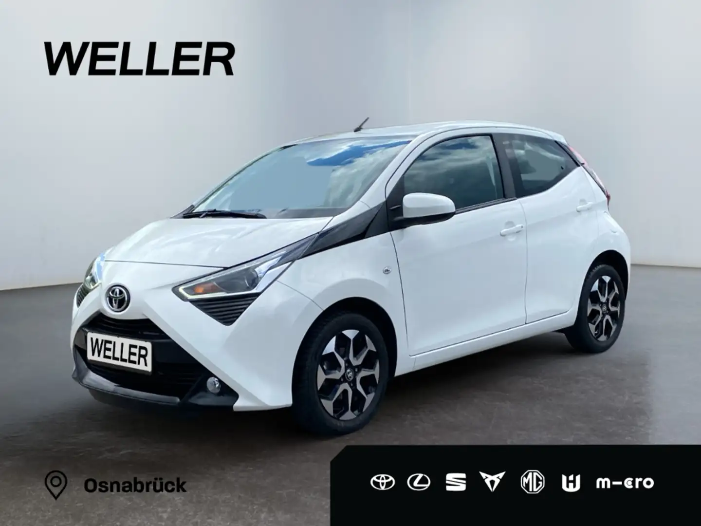 Toyota Aygo x-play Team D *Kamera*CarPlay*LMF*Klima*BT* Blanc - 1