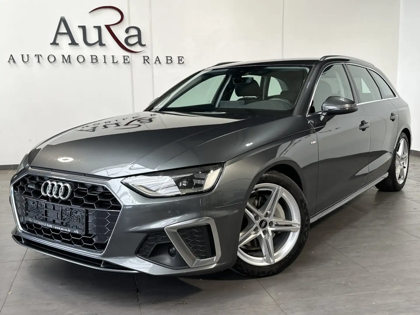 Audi A4 Avant 40 TDI Quattro S-Line NAV+LED+AHK+SHZ Gris - 1