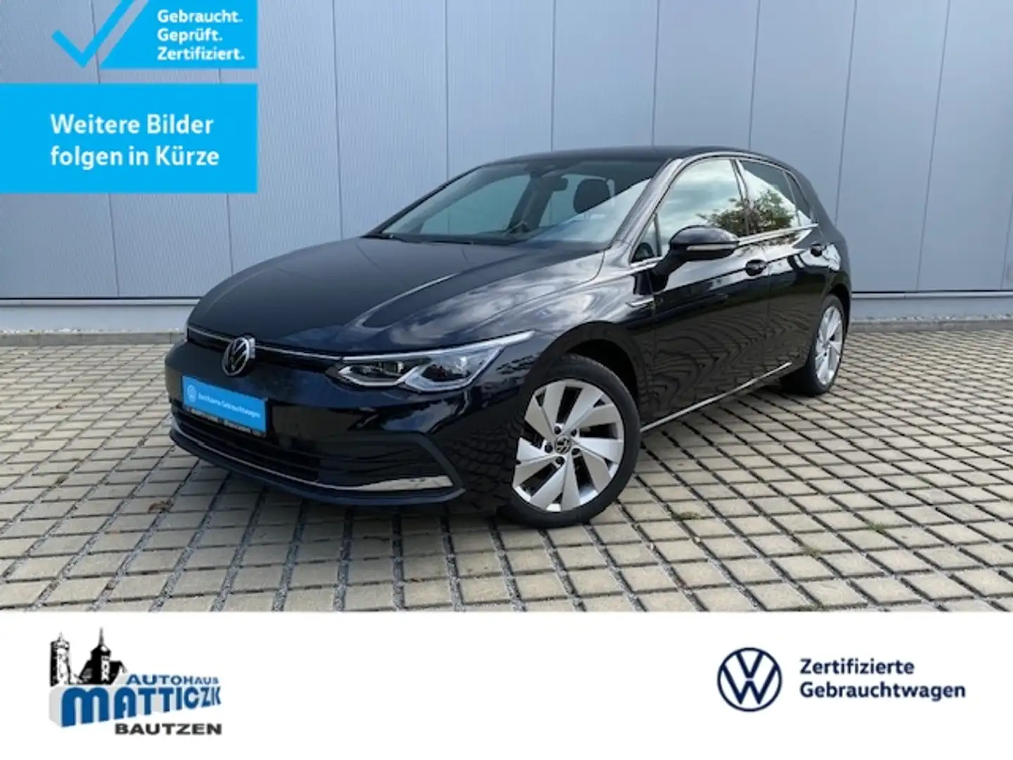 Volkswagen Golf VIII 2.0 TDI 150 PS DSG Style First-Edition STAND Schwarz - 1