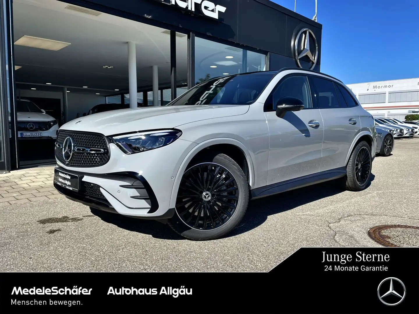 Mercedes-Benz GLC 450 GLC 450 d 4M AMG Night Distr AHK Airm DigLi Burm Grau - 1