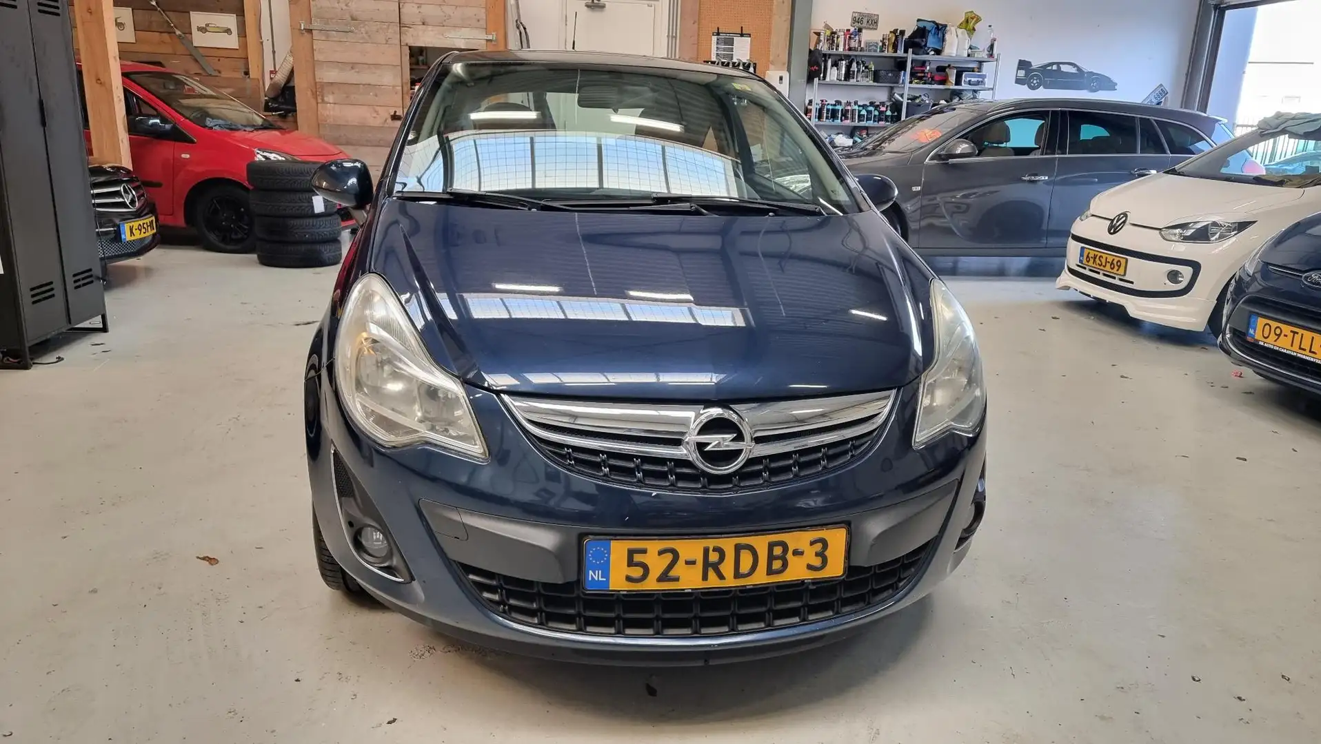 Opel Corsa 1.4-16V Edition Navi, Airco, Bluetooth, LMV 16", c Blau - 2