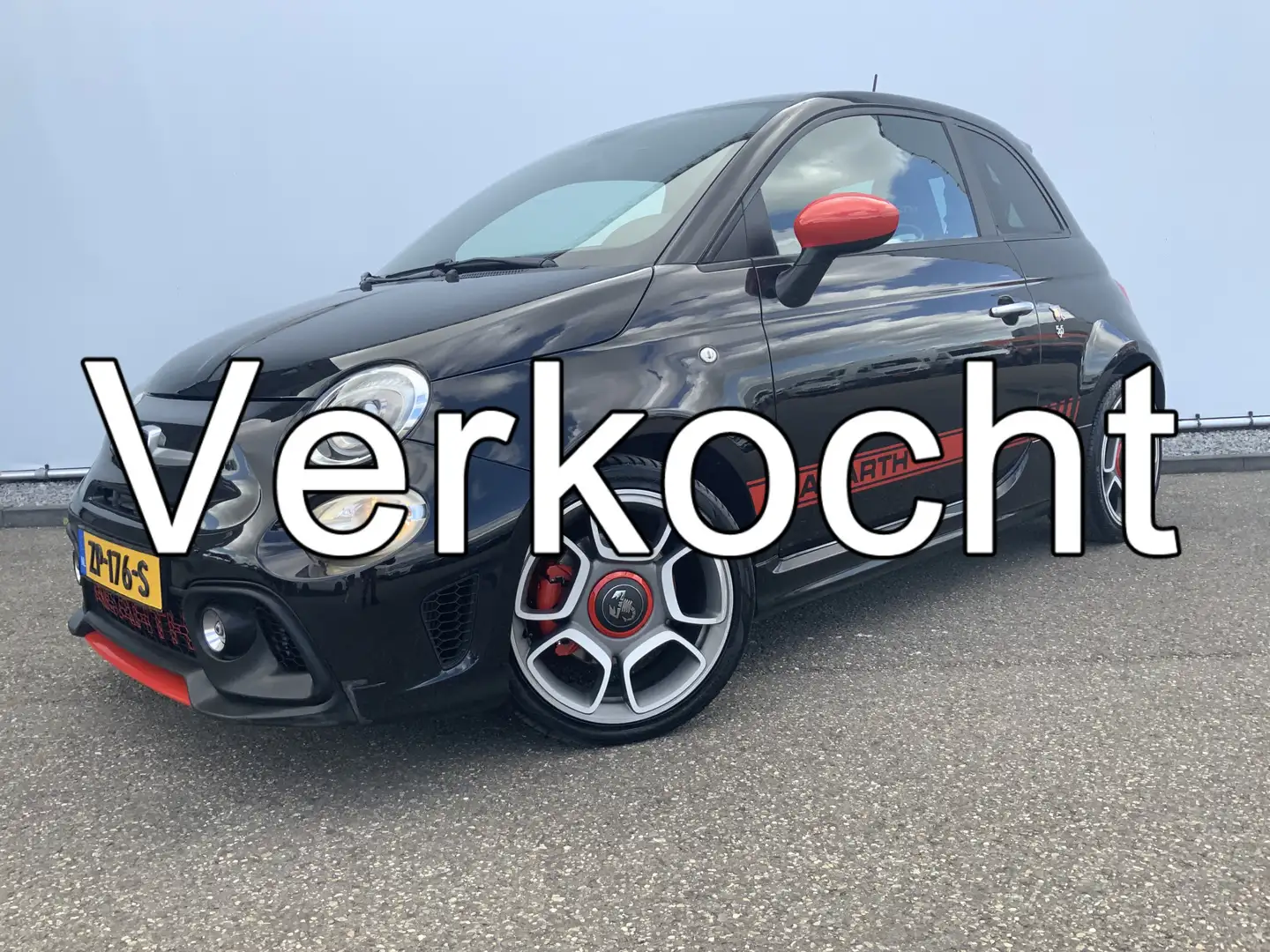 Fiat 500C Abarth 1.4 T-Jet 595 Automaat Euro 6 Negro - 1