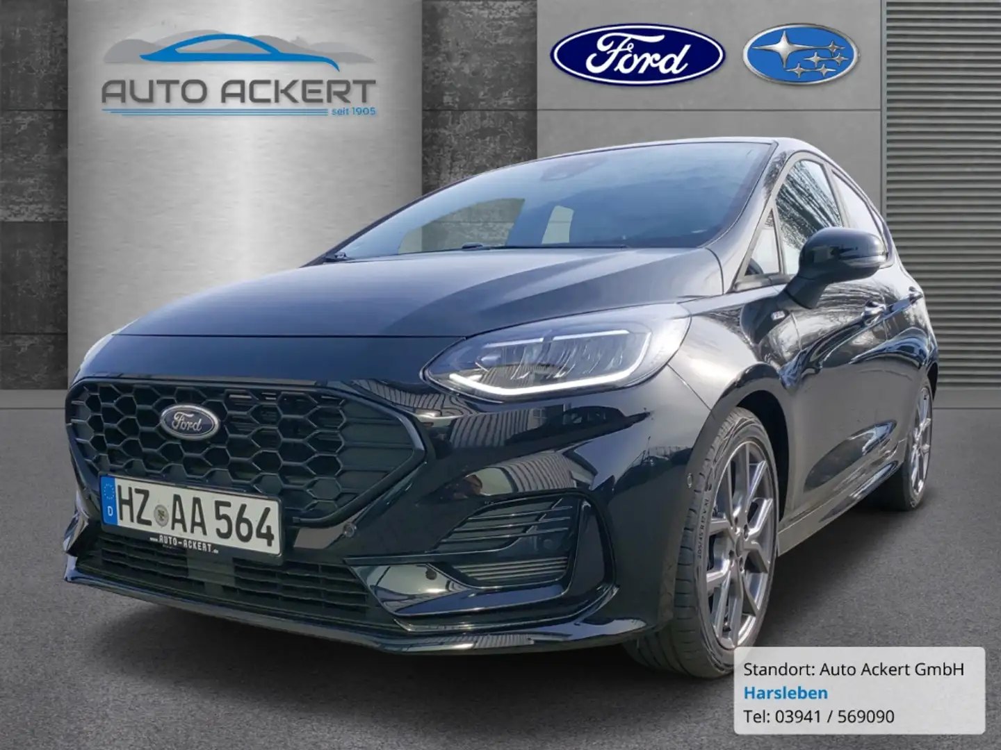 Ford Fiesta ST-Line 1.0 EcoBoost M-Hybrid EU6d Noir - 1